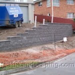 New House Landscaping constructed by Heath Landscaping Hobart Tasmania.