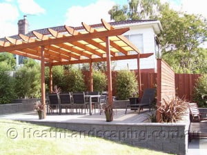 pagoda and paving Heath Landscaping Tasmania - Transform Your Outdoor Space Today