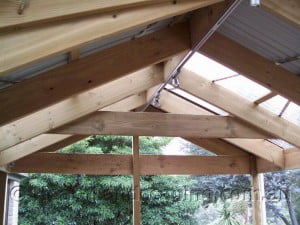 Pergola and Deck Constructed by Heath Landscaping Southern Tasmania.