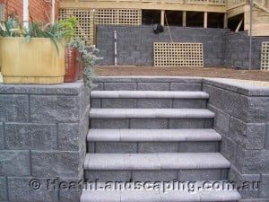 Landscaping Constructed by Heath Landscaping Tasmania.
