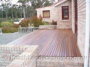 Deck Constructed by Heath Landscaping Tasmania - Transform Your Outdoor Space Today