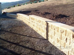 Low Retaining Wall with Stairs Constructed by Heath Landscaping Tasmania - Transform Your Outdoor Space Today