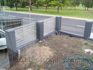 fencing during work Heath Landscaping Tasmania - Transform Your Outdoor Space Today