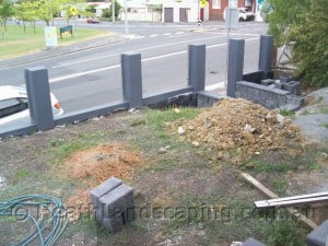 fencing before work Heath Landscaping Tasmania - Transform Your Outdoor Space Today