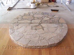Old Fire Hearth Stone Masonry Constructed by Heath Landscaping Southern Tasmania.